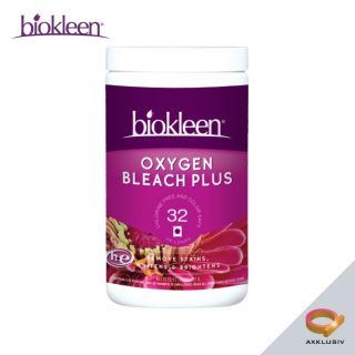 Biokleen Oxygen Bleach Plus 32 Loads (2 lb / 907g) / Plant-derived Ingredients / No Artificial Fragrances or Dyes / Made in USA