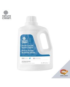 Nature Clean Laundry Liquid Fragrance Free 3L/ Hypoallergenic/ Suitable For Sensitive Skin And Infant Clothing