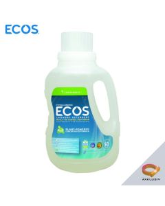 ECOS Hypoallergenic Laundry Detergent Lemongrass 50oz / Plant-derived formula / No harmful chemicals / Made in USA